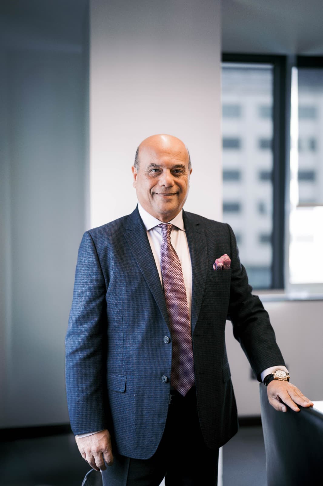 Portrait of Ahmed El Tayebi, Chairman of The Land Developers
