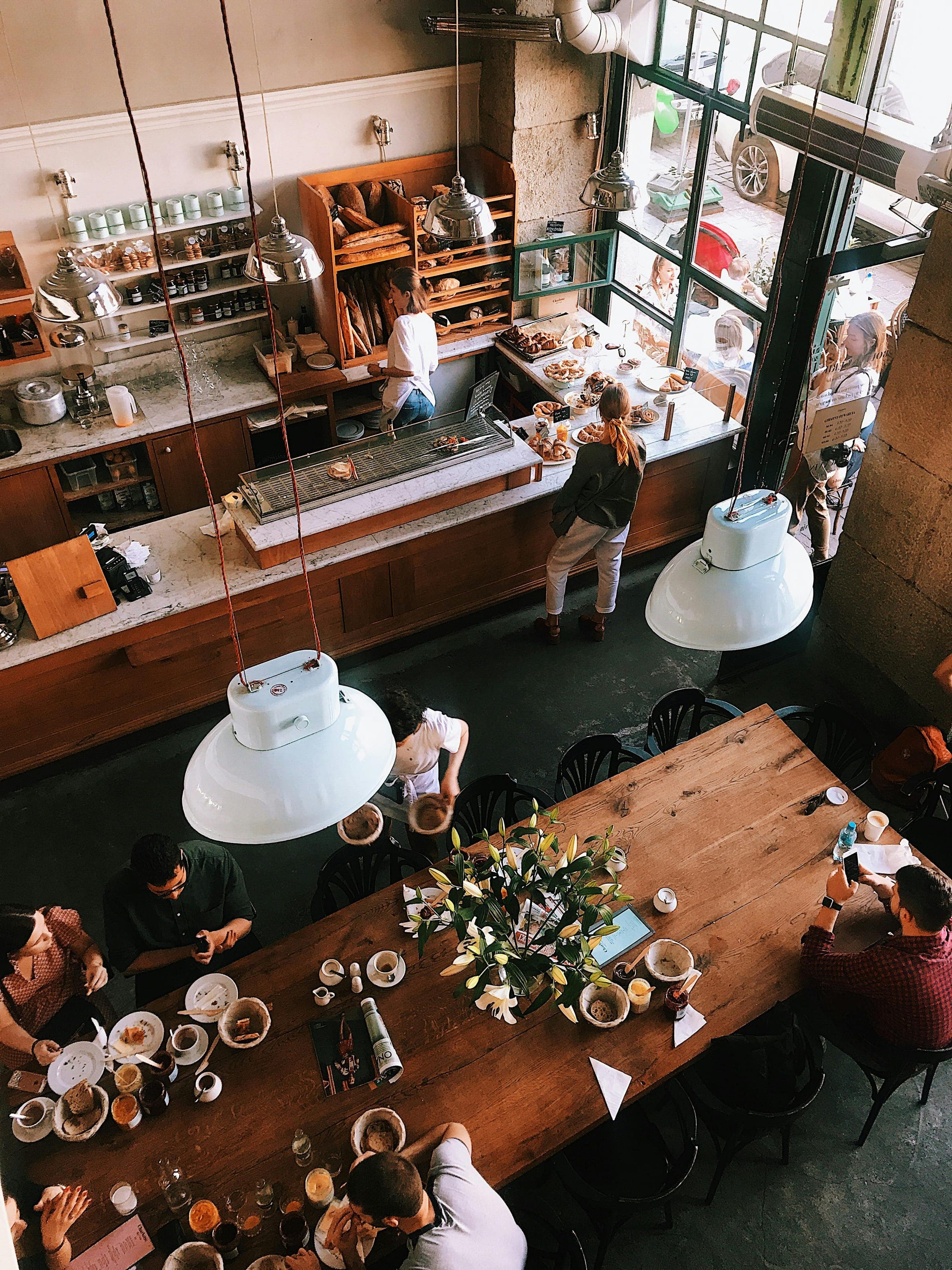 Armonia cafe with relaxed outdoor seating