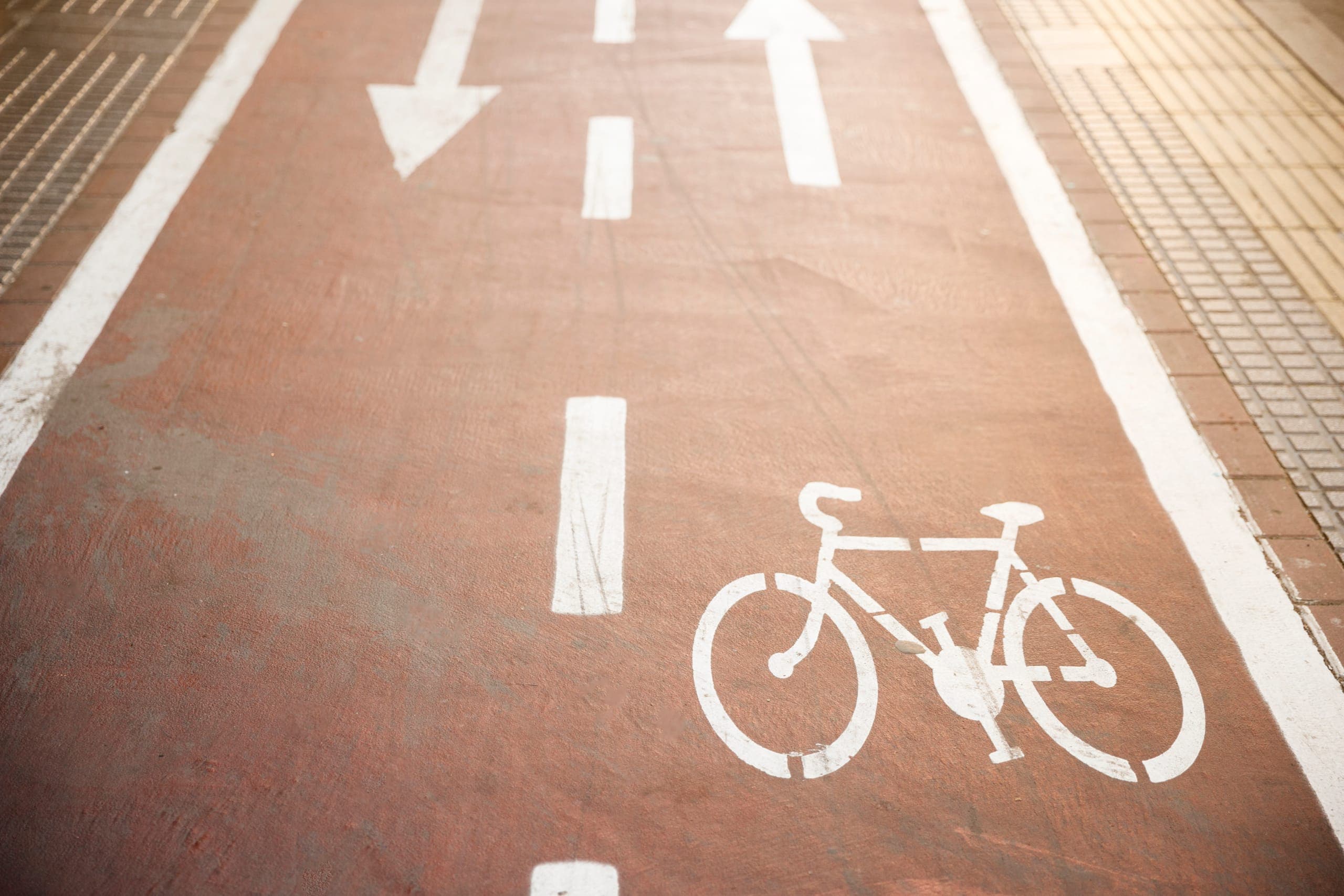 Armonia cycling lane along the community greenway